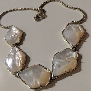 Kendra Scott Connelly White Mother of Pearl Neckla